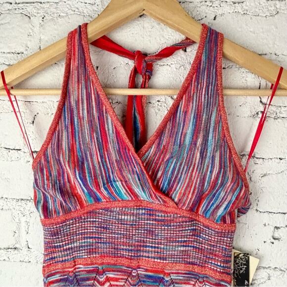 Vintage Y2K Guess Knit Halter Dress NWT - Picture 3 of 13